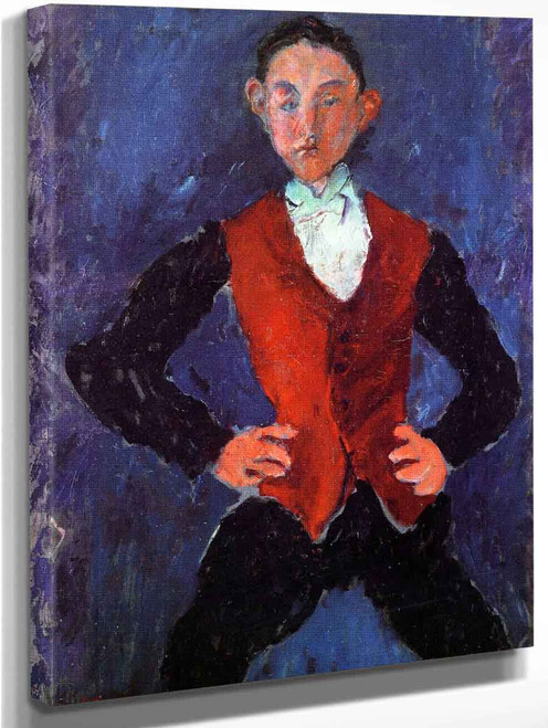 Portrait Of A Boy 2 By Chaim Soutine