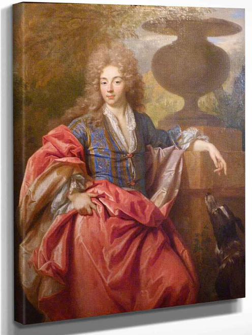 Portrait Of A Gentleman 12 By Nicolas De Largilliere