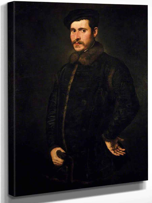 Portrait Of A Gentleman 1 By Jacopo Tintoretto