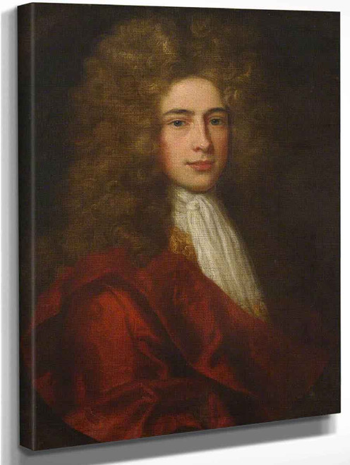 Portrait Of A Gentleman 5 By Sir Godfrey Kneller, Bt.  By Sir Godfrey Kneller, Bt.