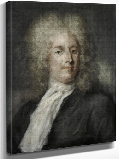 Portrait Of A Gentleman1 By Rosalba Carriera By Rosalba Carriera