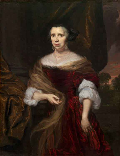 Portrait Of A Lady2 By Nicolaes Maes, Aka Nicolaes Maas