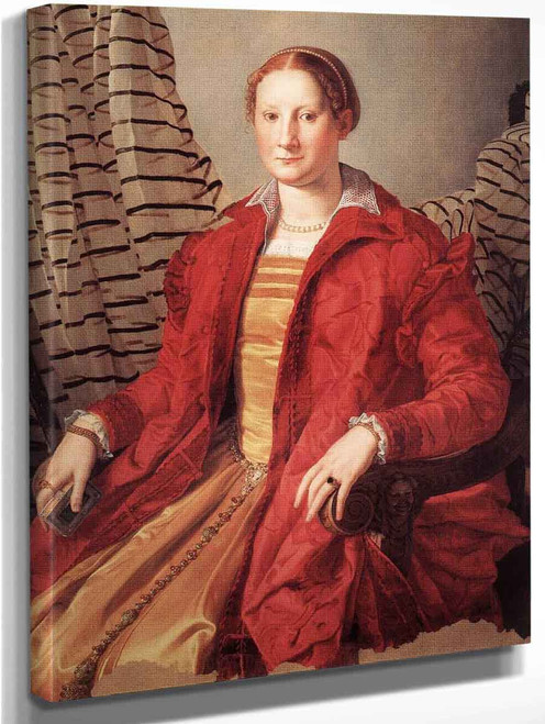 Portrait Of A Lady By Agnolo Bronzino