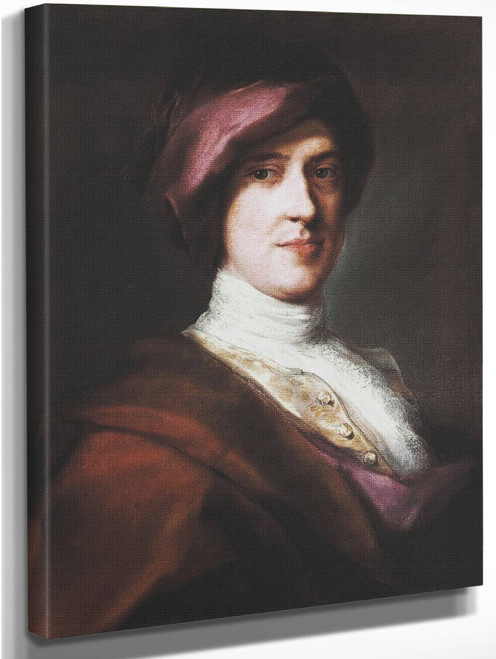 Portrait Of A Man3 By Rosalba Carriera By Rosalba Carriera