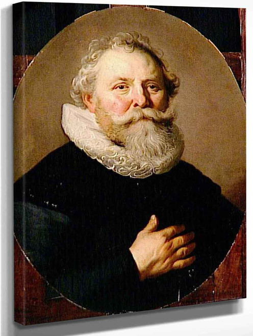 Portrait Of A Man By Jacob Jordaens