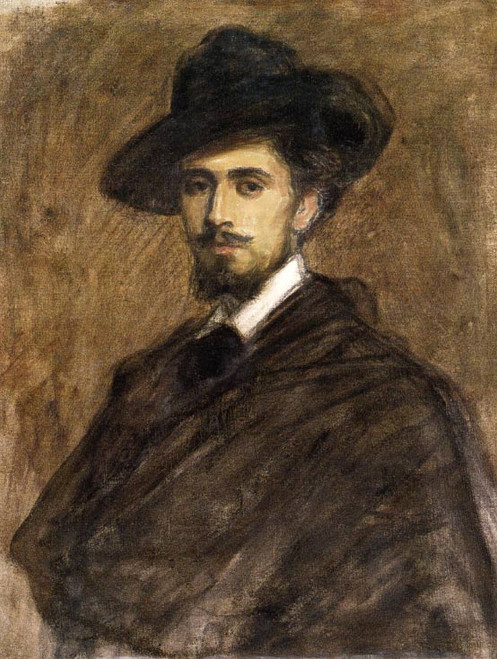 Portrait Of A Man By Jean Louis Forain  By Jean Louis Forain
