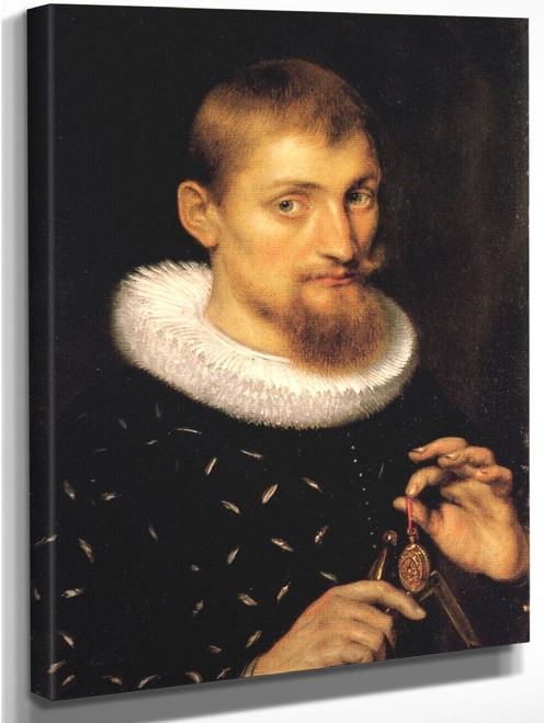 Portrait Of A Man By Peter Paul Rubens