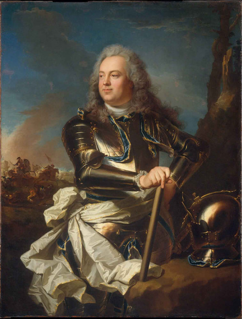 Portrait Of A Master Of Requests 1 By Hyacinthe Rigaud