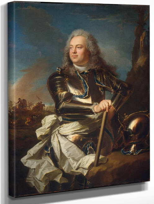 Portrait Of A Master Of Requests 1 By Hyacinthe Rigaud