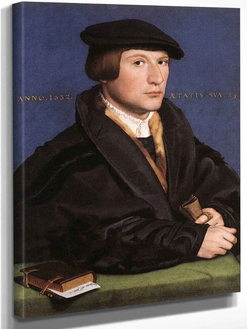Portrait Of A Member Of The Wedigh Family 1 By Hans Holbein The Younger  By Hans Holbein The Younger