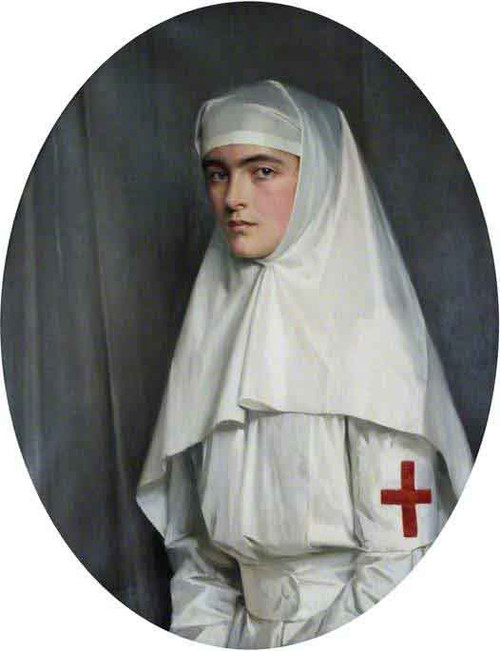 Portrait Of A Nurse By William Logsdail