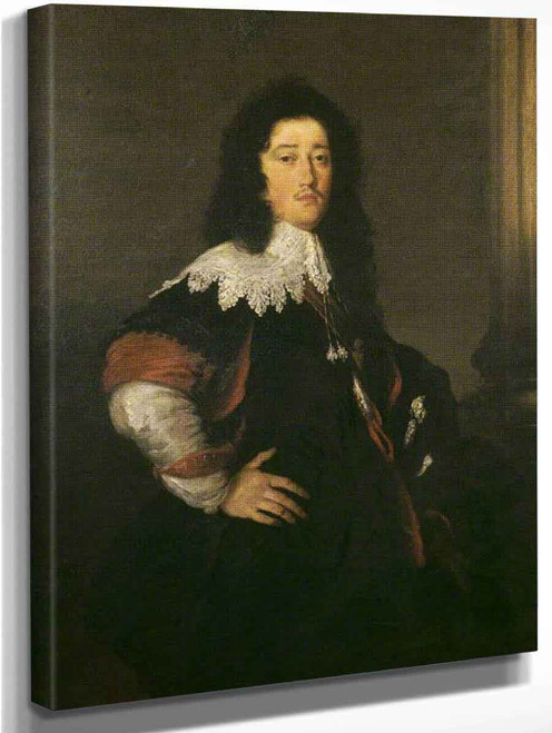 Portrait Of A Venetian Gentleman By Bernardo Strozzi