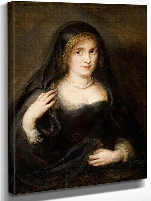 Portrait Of A Woman, Probably Susanna Lunden By Peter Paul Rubens