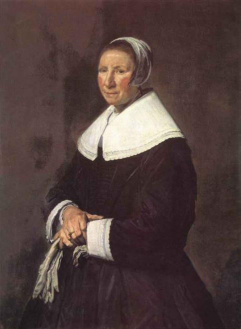 Portrait Of A Woman 2 By Frans Hals  By Frans Hals