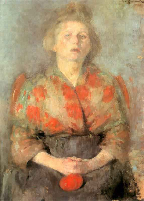 Portrait Of A Woman 2 By Olga Boznanska By Olga Boznanska