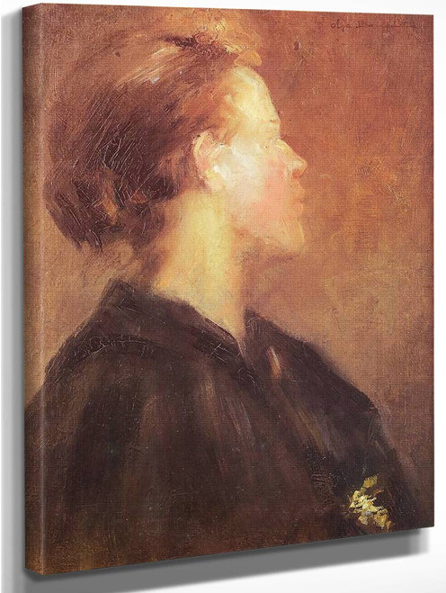 Portrait Of A Woman 8 By Olga Boznanska By Olga Boznanska