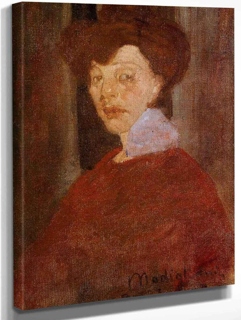 Portrait Of A Woman4 By Amedeo Modigliani