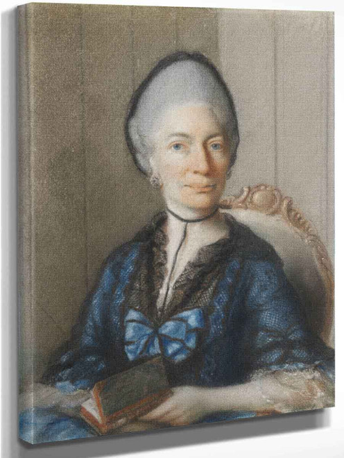 Portrait Of A Woman By Johann Heinrich Tischbein The Elder Aka The Kasseler Tischbein German 1722 1789