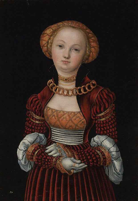 Portrait Of A Woman By Lucas Cranach The Elder By Lucas Cranach The Elder Portrait Of A Woman By Lucas Cranach The Elder By Lucas Cranach The Elder