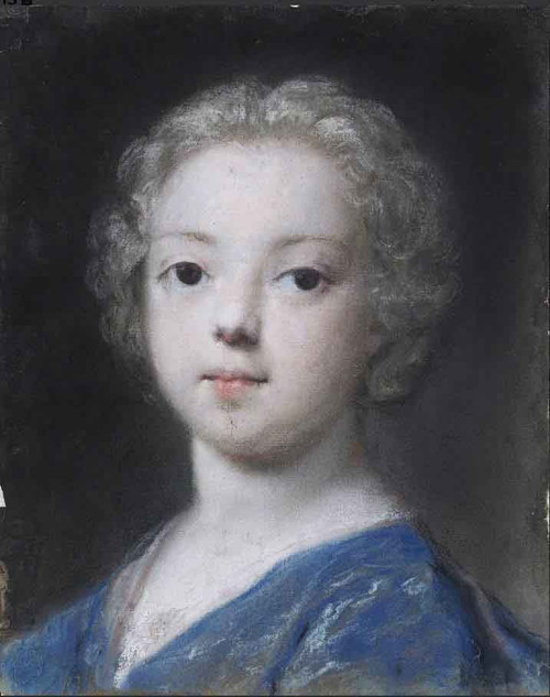 Portrait Of A Young Child By Rosalba Carriera By Rosalba Carriera