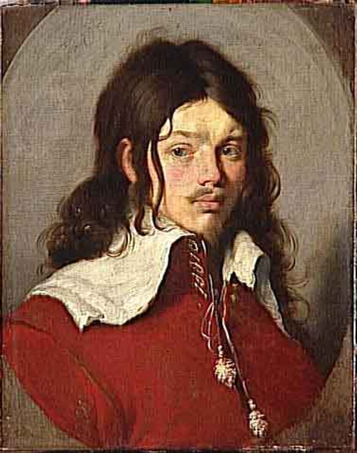 Portrait Of A Young Man By Bernardo Strozzi