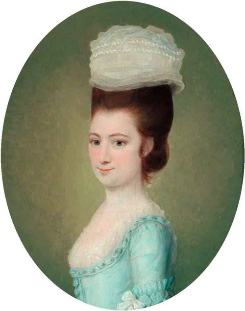 Portrait Of A Young Woman By Thomas Gainsborough
