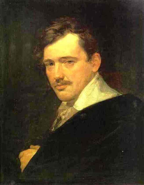 Portrait Of A. N. Lvov By Karl Pavlovich Brulloff, Aka Karl Pavlovich Bryullov By Karl Pavlovich Brulloff