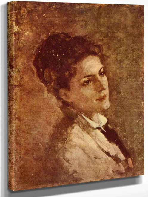 Portrait Of Alexandrina Filionescu By Nicolae Grigorescu