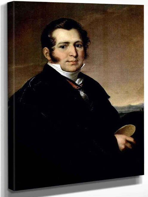 Portrait Of Alexey Kusov By Vasily Tropinin