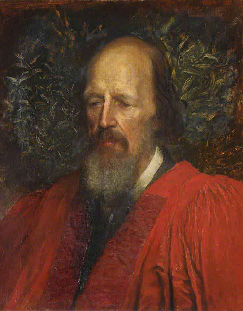 Portrait Of Alfred Tennyson , 1St Baron Tennyson,Poet Laureate By George Frederic Watts English 1817 1904