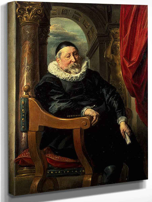 Portrait Of An Old Man By Jacob Jordaens