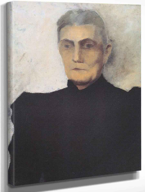 Portrait Of An Old Woman By Paula Modersohn Becker