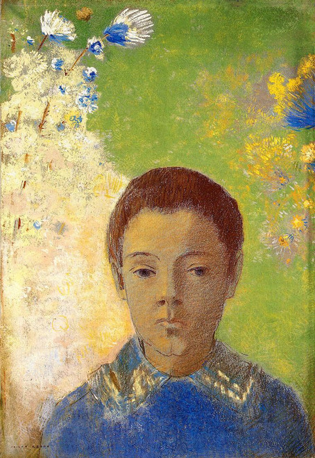 Portrait Of Ari Redon By Odilon Redon