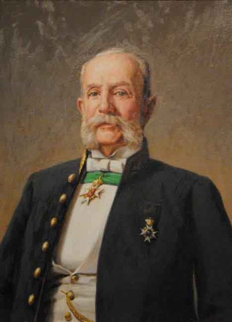 Portrait Of Axel Von Arbin By Johan Krouthen