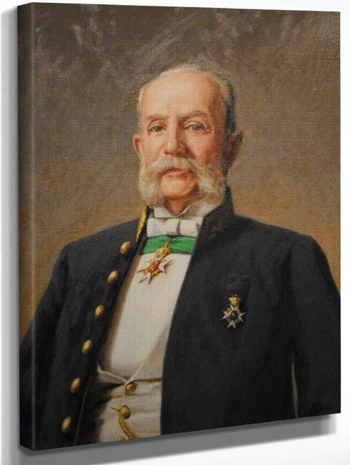 Portrait Of Axel Von Arbin By Johan Krouthen