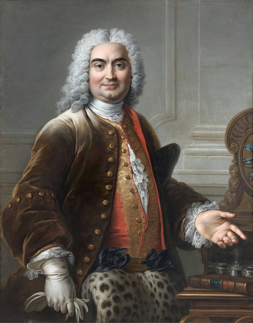 Portrait Of Charles De Rohan, Prince Of Montauban By Charles Antoine Coypel Iv By Charles Antoine Coypel Iv