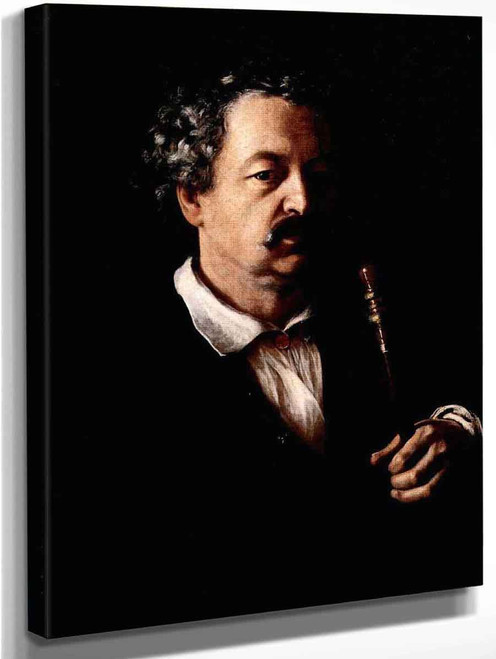 Portrait Of Composer Alexaner Alyabyev By Vasily Tropinin