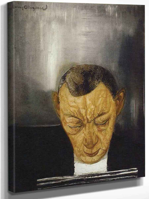 Portrait Of Composer Rachmaninov By Boris Grigoriev