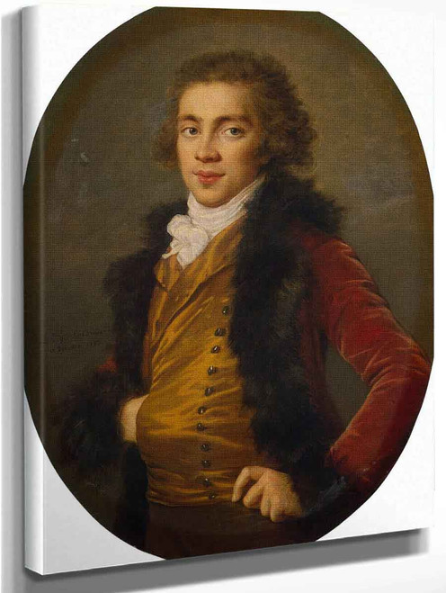 Portrait Of Count Grigory Alexandrovich Stroganoff By Elisabeth Vigee Lebrun