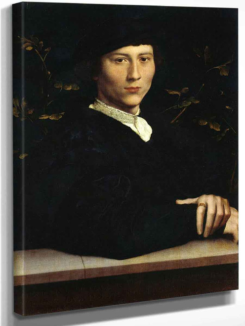 Portrait Of Derich Born By Hans Holbein The Younger  By Hans Holbein The Younger