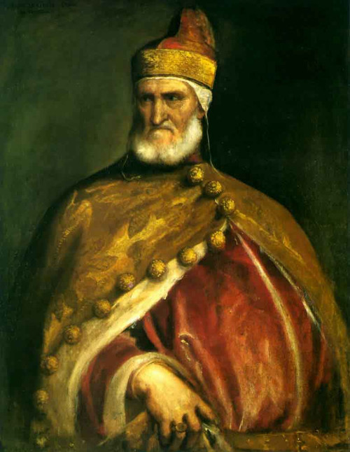 Portrait Of Doge Andrea Gritti By Titian