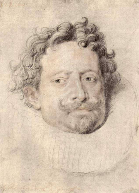 Portrait Of Don Diego Messina By Peter Paul Rubens