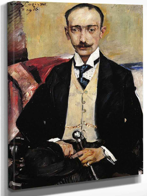 Portrait Of Dr. Karl Schwarz By Lovis Corinth By Lovis Corinth