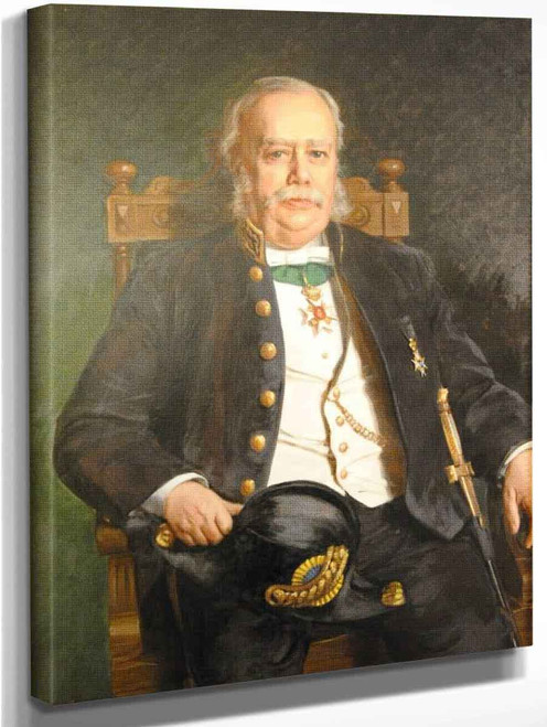 Portrait Of Ernst Liljedahl By Johan Krouthen