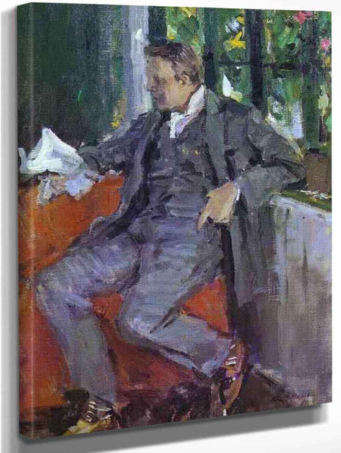 Portrait Of Fedor Chaliapin3 By Constantin Alexeevich Korovin