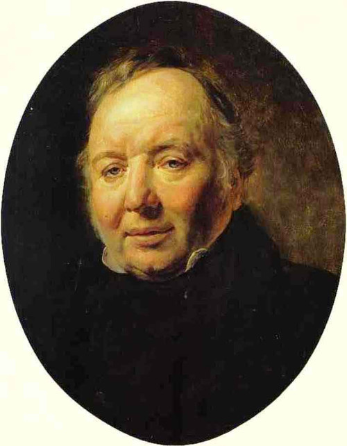 Portrait Of Francesco Ascani By Karl Pavlovich Brulloff, Aka Karl Pavlovich Bryullov By Karl Pavlovich Brulloff