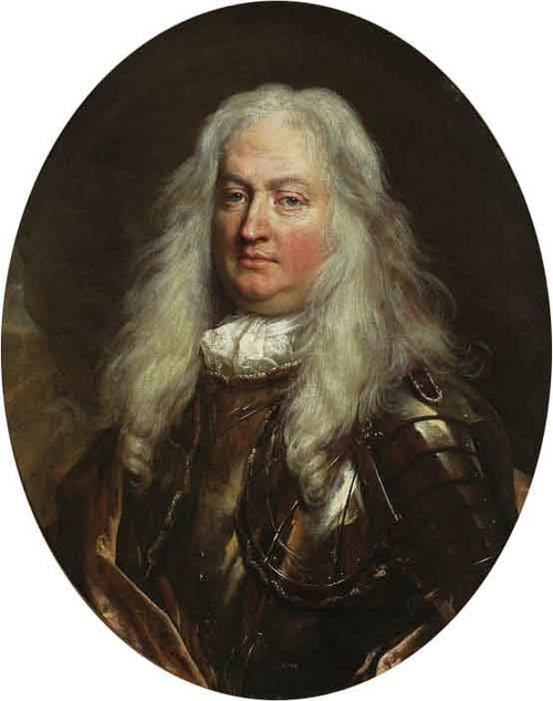Portrait Of General Bardo Di Bardi Magalotti By Nicolas De Largilliere