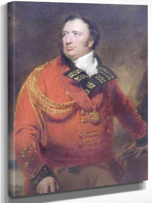 Portrait Of General Sir John Cuppage By Sir Thomas Lawrence
