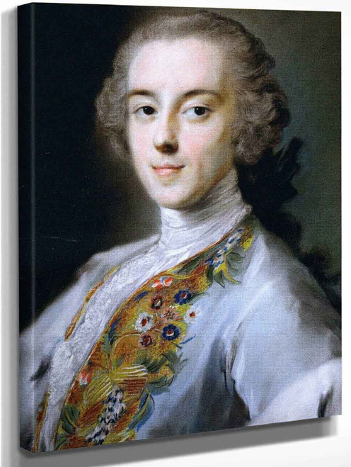 Portrait Of Horace Walpole  By Rosalba Carriera By Rosalba Carriera