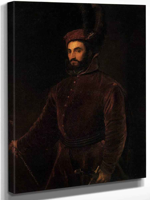 Portrait Of Ippolito Dei Medici By Titian